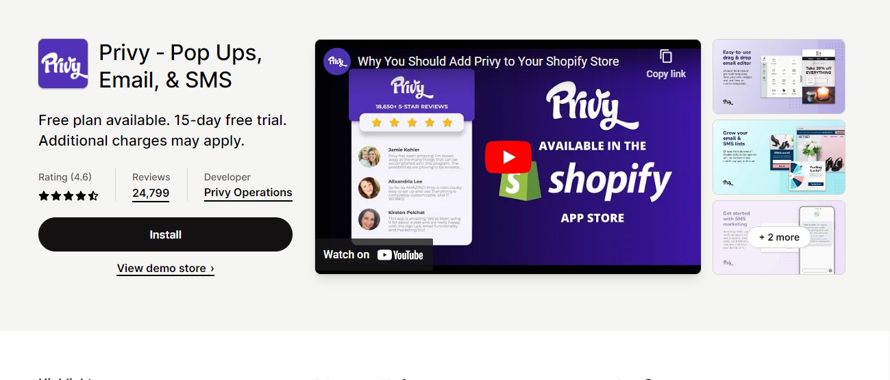 shopify email marketing